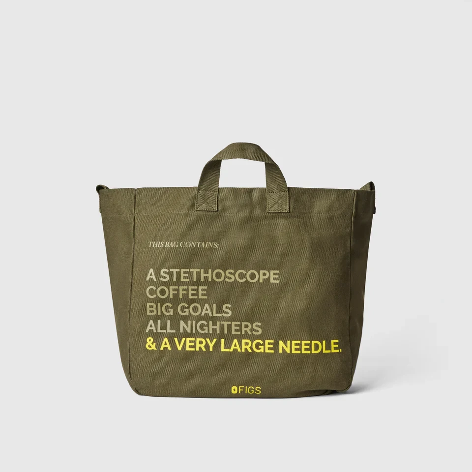 FIGS A VERY LARGE NEEDLE TOTE