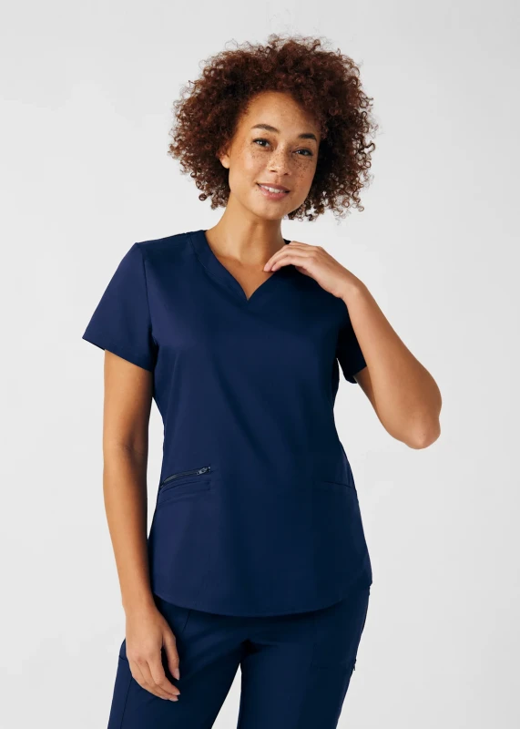 WHITECROSS VIBE 3-POCKETS TOP AND CARGO PANT SCRUB SET