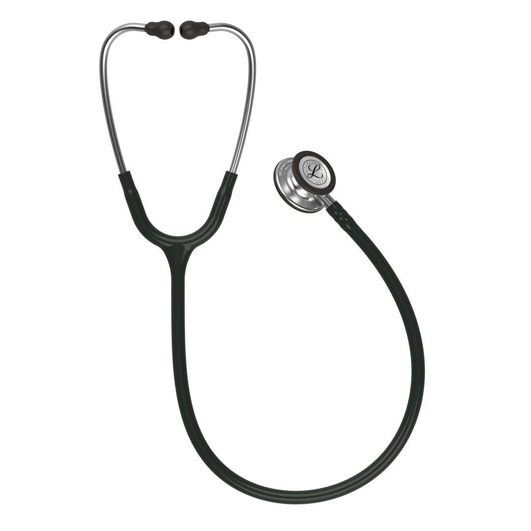 3M LITTMANN CLASSIC III STETHOSCOPE,  STANDARD-FINISHCHESTPIECE, BLACK TUBE 5620