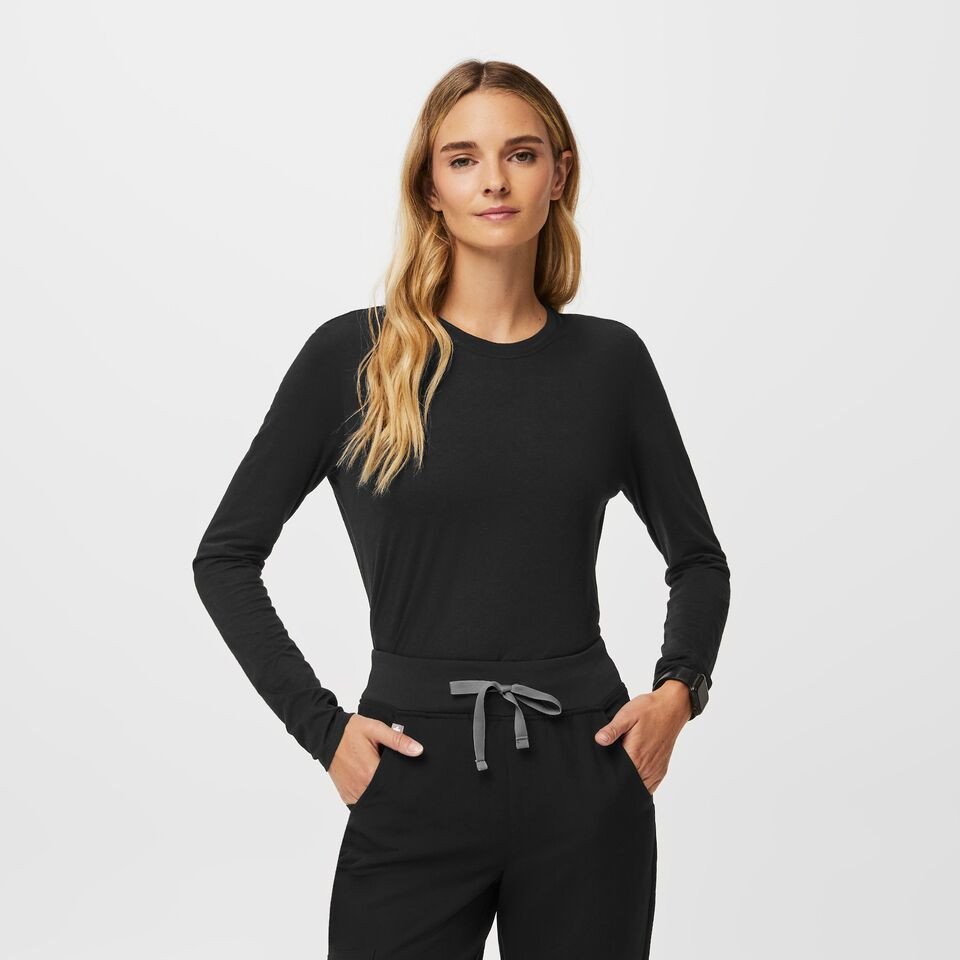 FIGS SUPERSOFT LONGSLEEVE UNDERSCRUB