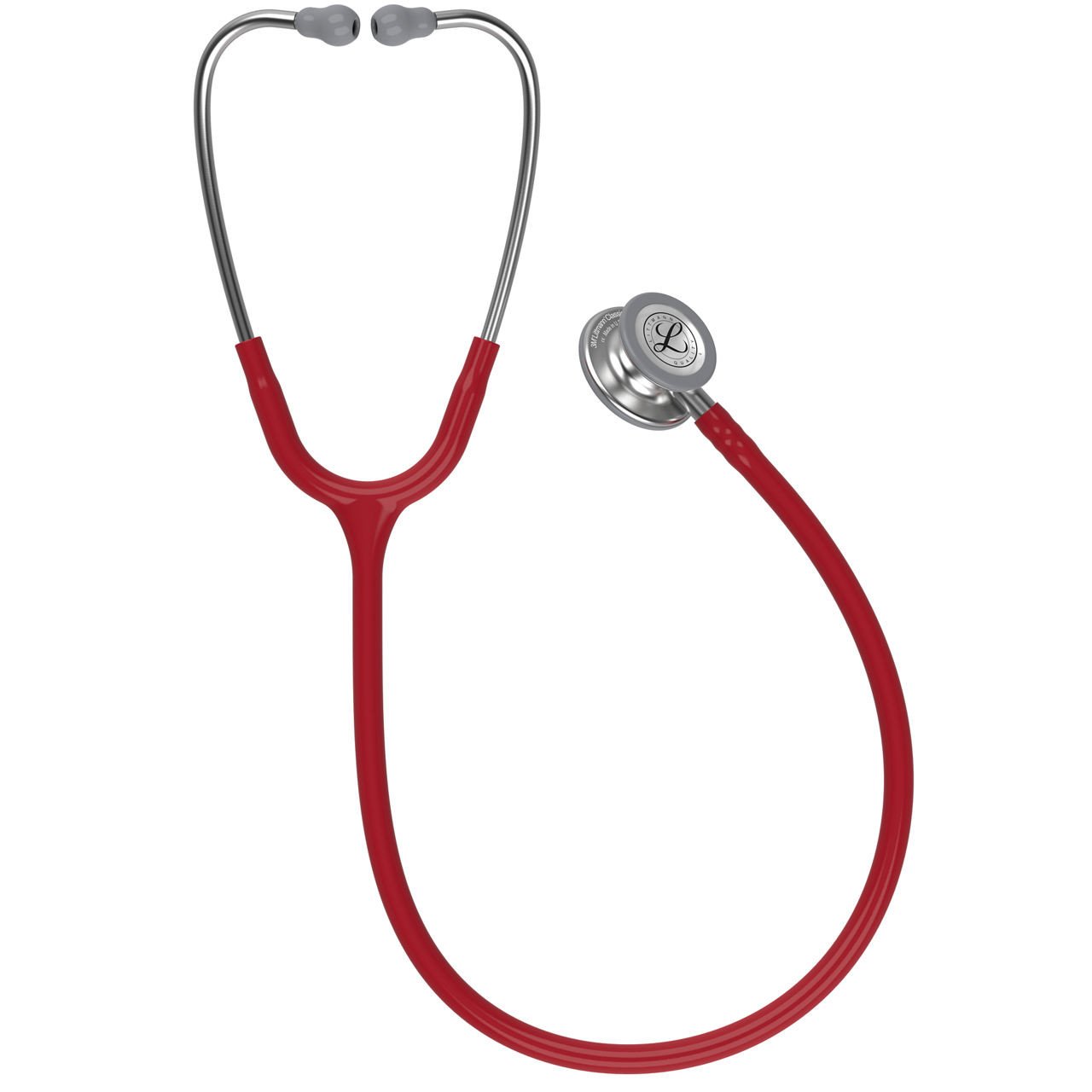3M LITTMANN CLASSIC III STETHOSCOPE, STANDARD-FINISHCHESTPIECE, BURGUNDY TUBE 5627