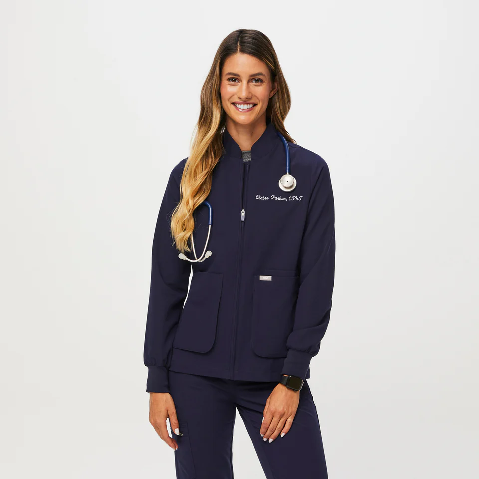 FIGS SEBINA SCRUB JACKET