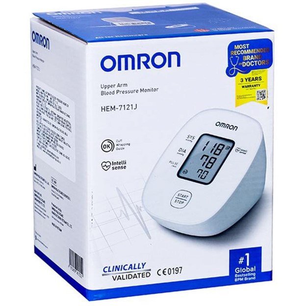 OMRON HEM-7121 J BLOOD PRESSURE MONITOR