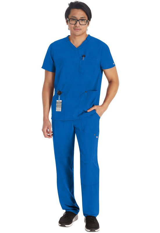 DICKIES V-NECK TOP AND STRAIGHT PANT