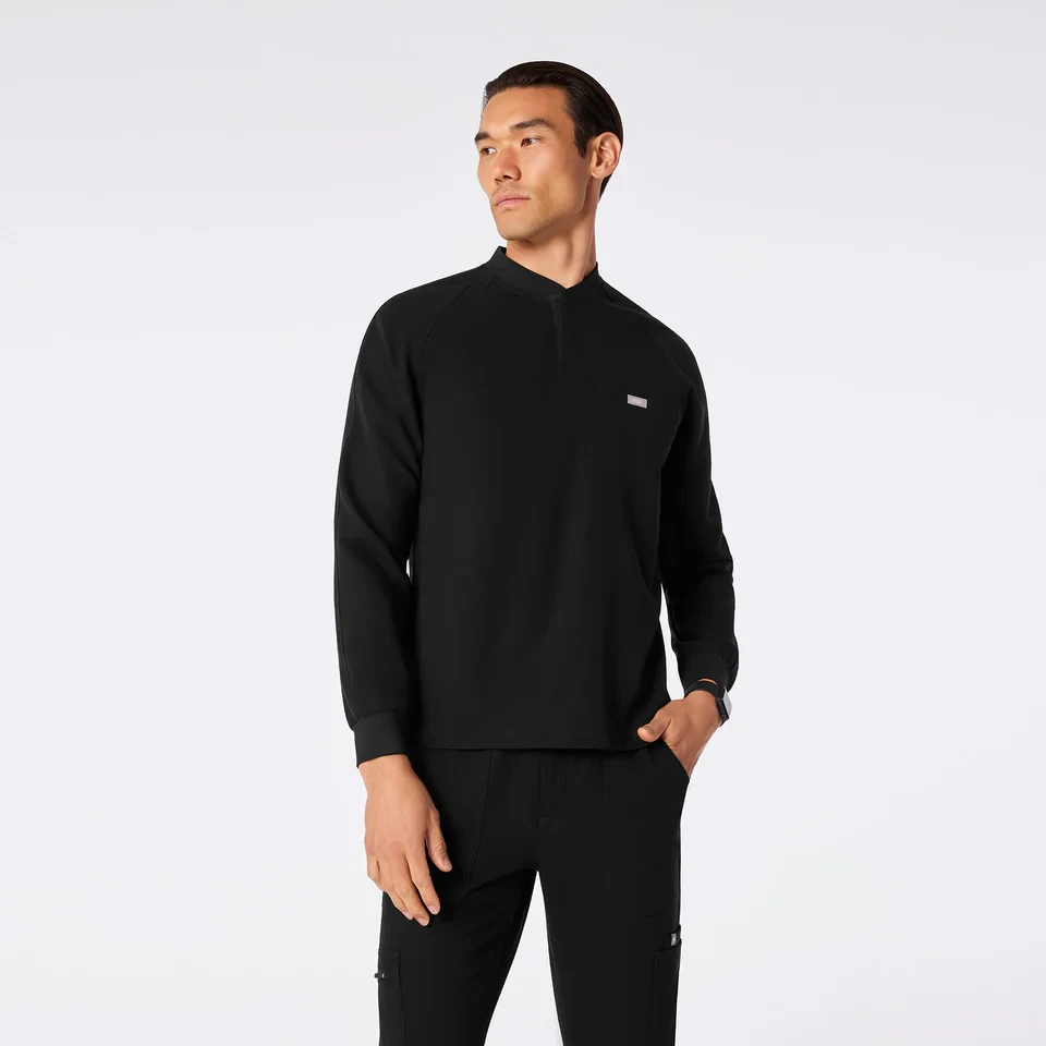 FIGS MENS STRATTON HENLEY LONGSLEEVE SCRUB TOP (توب فقط)