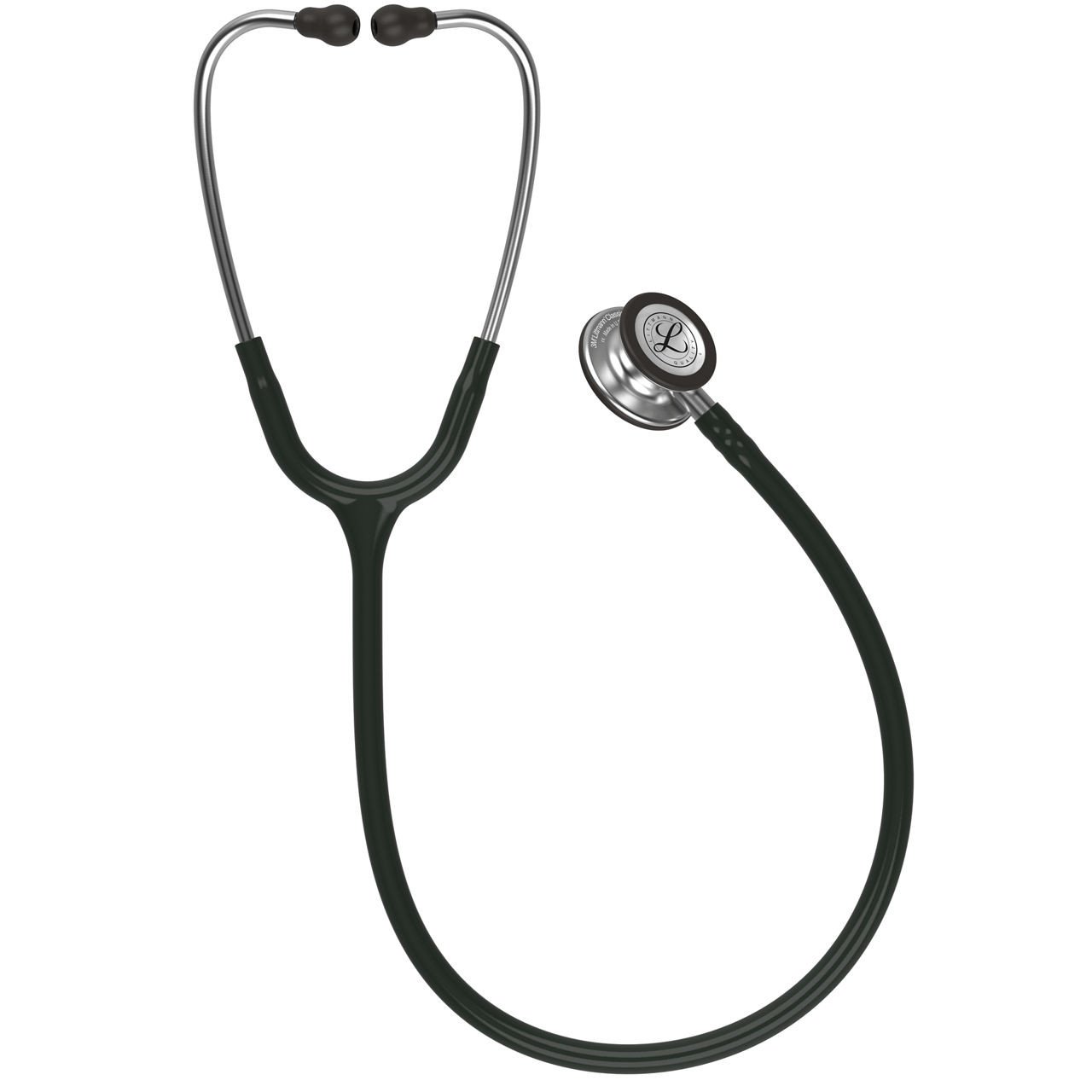 3M LITTMANN CLASSIC III STETHOSCOPE,  STANDARD-FINISHCHESTPIECE, BLACK TUBE 5620