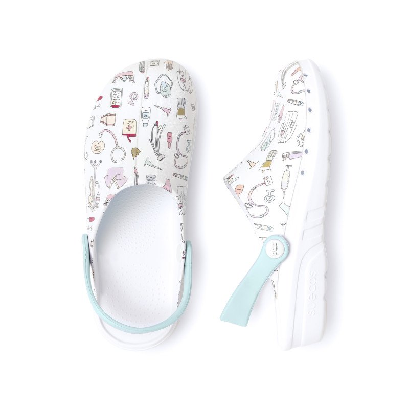 SUECOS ODEN+ PRINT CLOGS