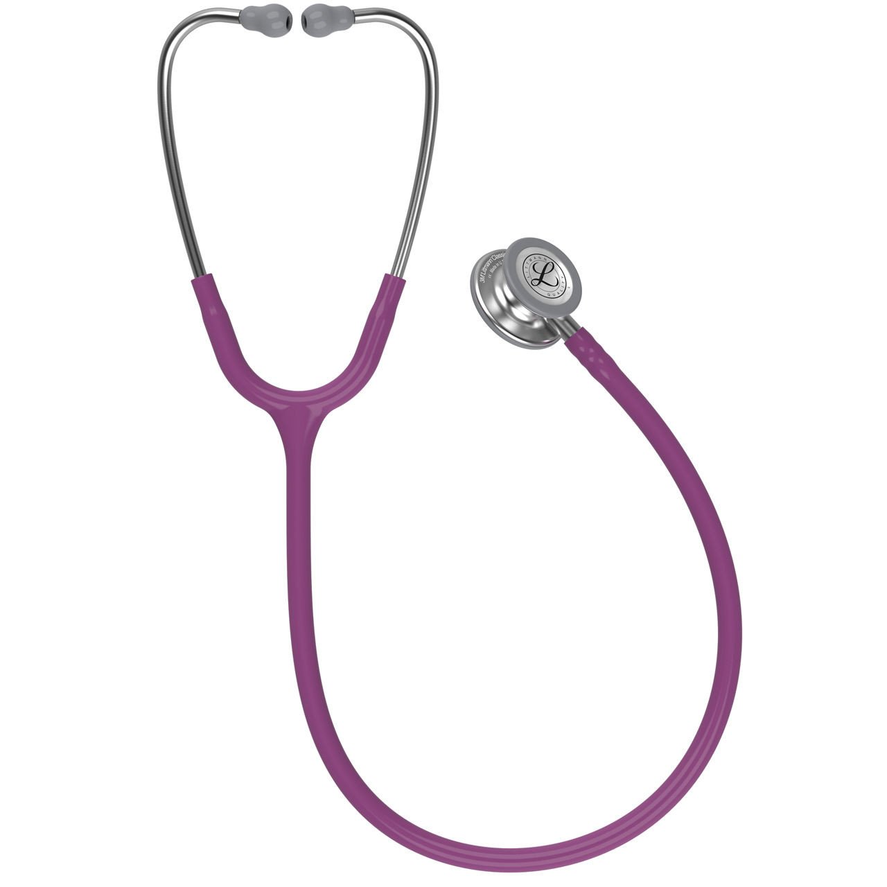 3M LITTMANN CLASSIC III STETHOSCOPE, STANDARD-FINISH CHESTPIECE, PLUM TUBE, 5831
